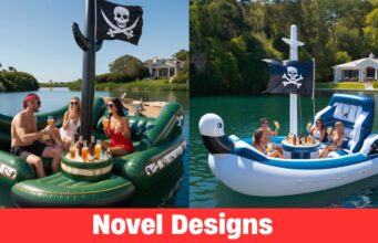 Pirate Ship Lake Floats: Inflatable Adventure on the Water Pirate Ship Lake Floats: Inflatable Adventure on the Water