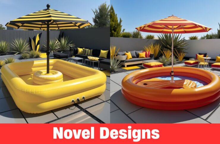 Umbrella Shower Pools: Stylish Shade and Water Fun Combined