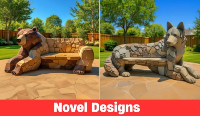 Animal Benches Made from Stone: Unique Outdoor Seating with a Natural Touch