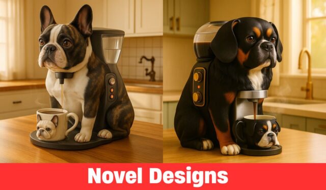 Dog Shaped Coffee Makers Unique Gifts for Dog and Coffee Lovers