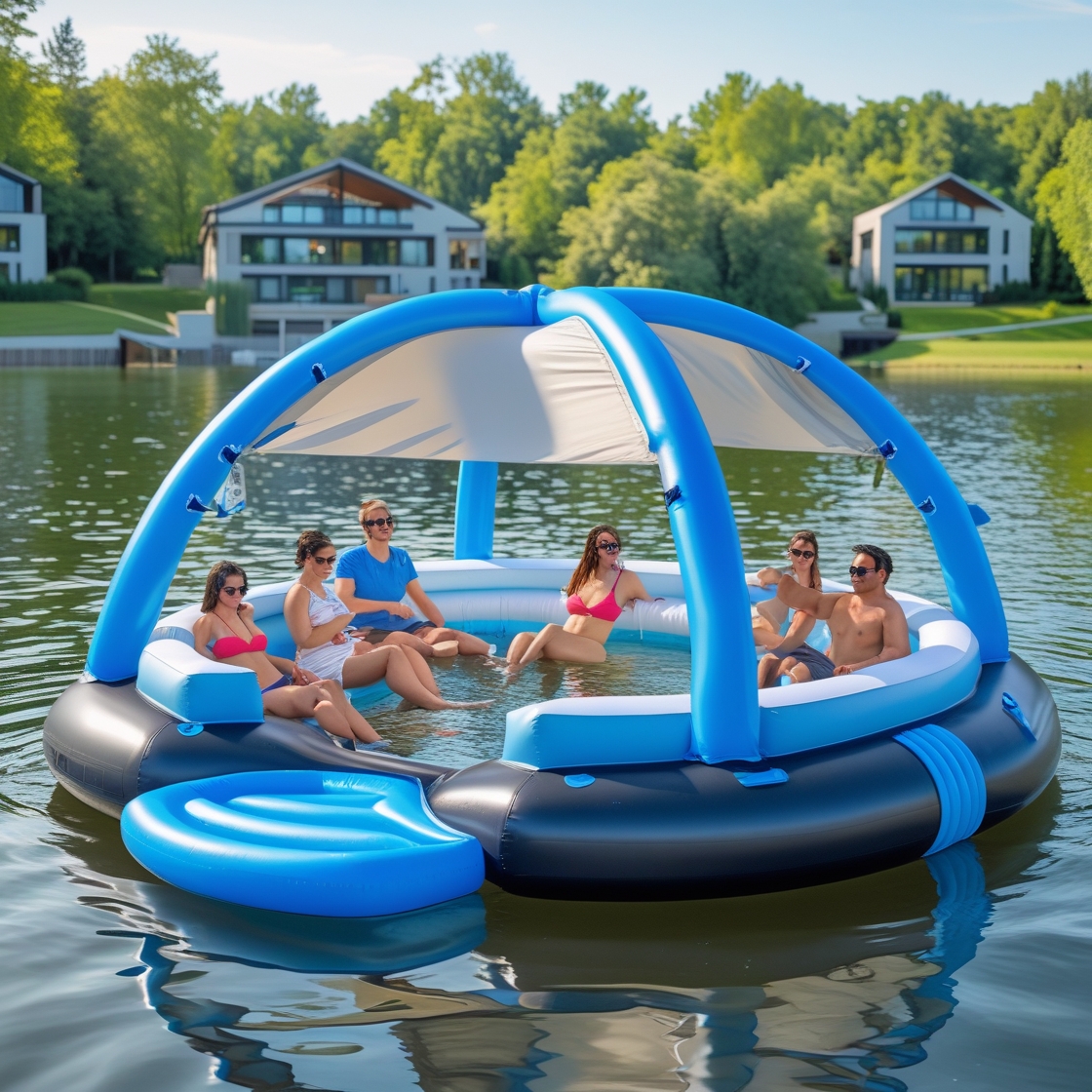 Floating Inflatable Pool: A Must-Have for Family Pool Parties - Novel ...