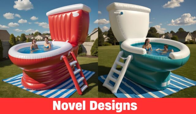 Giant Inflatable Toilet Pools: The Ultimate Party Conversation Starter