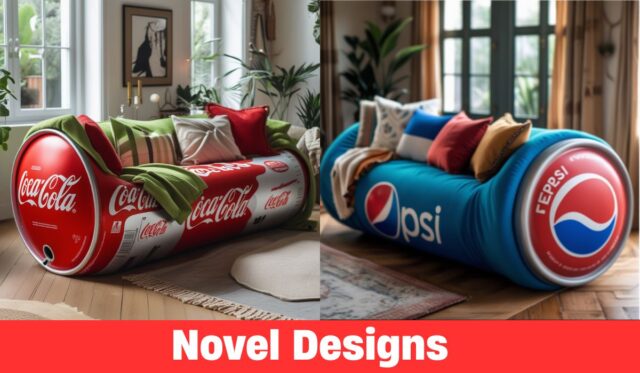 Giant Soda Can Sofas Bold and Quirky Seating for Modern Spaces Giant Soda Can Sofas: Bold and Quirky Seating for Modern Spaces