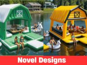 Inflatable Barn Lake Floats: Quirky Comfort for Summer Adventures Inflatable Barn Lake Floats: Quirky Comfort for Summer Adventures