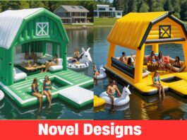 Inflatable Barn Lake Floats: Quirky Comfort for Summer Adventures