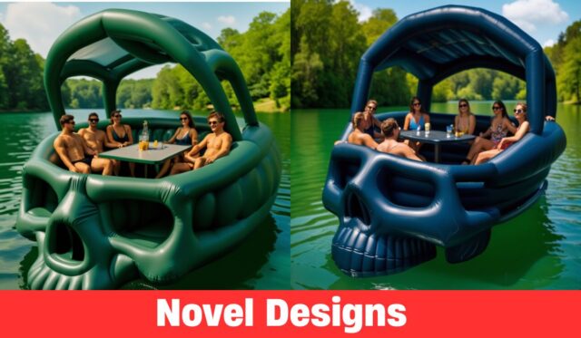 Inflatable Skull Lake Floats Perfect for Parties, Lakes, and Spooky Fun Inflatable Skull Lake Floats: Perfect for Parties, Lakes, and Spooky Fun