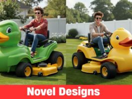 Rubber Ducky Lawn Mower