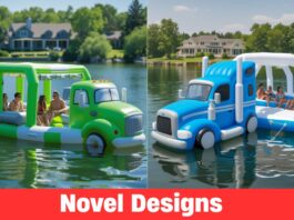 Semi-Truck Lake Party Float: The Ultimate Centerpiece for Your Summer Bash