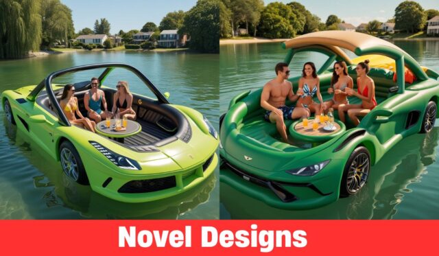 Sports Car Lake Floats: The Ultimate Fusion of Speed and Water Fun