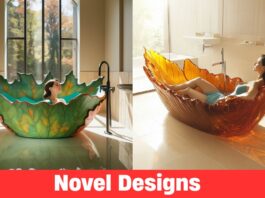 Stained Glass Leaf Bathtubs: A Unique Blend of Nature and Luxury