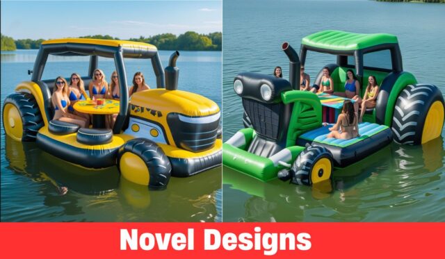 Tractor Swimming Float: The Ultimate Pool Toy
