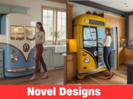 Volkswagen Fridge Design: Retro Cool Meets Modern Functionality
