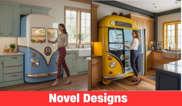 Volkswagen Fridge Design: Retro Cool Meets Modern Functionality