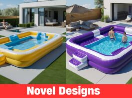 Luxury Inflatable Pool with Sofas and Sprinklers: The Ultimate Backyard Oasis for Summer Fun