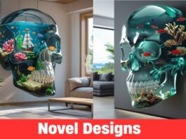 Skull Aquariums The Ultimate Statement Piece for Horror and Fish Lovers Alike