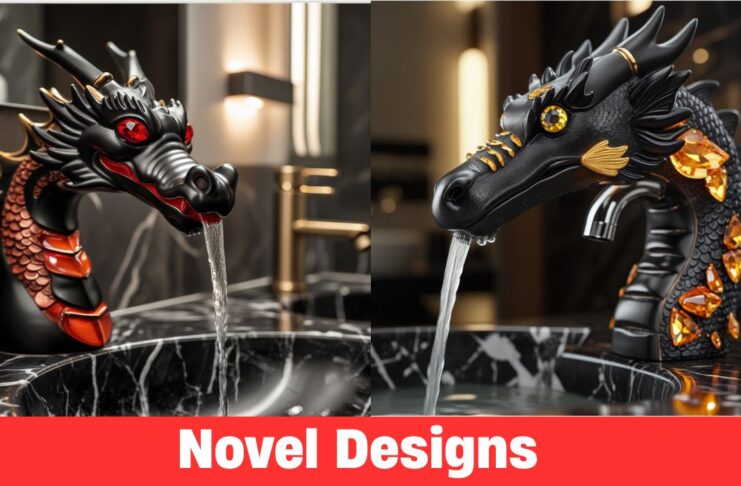 These Dragon Faucets Will Instantly Upgrade Your Bathroom with Mythical Charm