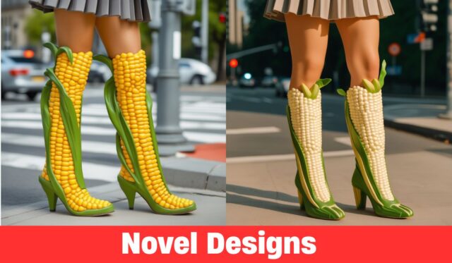 Corn on the Cob High Heels The Wildest Footwear You’ll Ever See Corn on the Cob High Heels: The Wildest Footwear You’ll Ever See