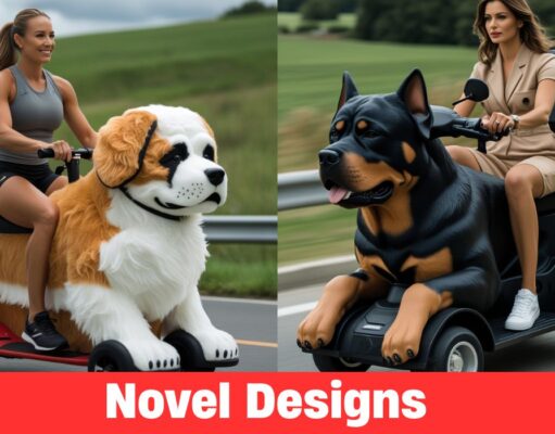 Dog-Shaped Electric Scooter: Combine Style, Comfort, and Adorable Design Dog-Shaped Electric Scooter: Combine Style, Comfort, and Adorable Design
