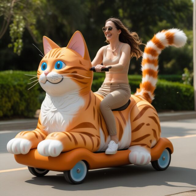 Fluffy Cat Electric Ride Buying Guide: Safety, Style, and Fun - Novel ...