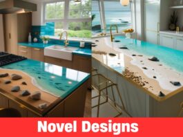 Ocean Wave Epoxy Countertop Design Ideas to Transform Your Kitchen