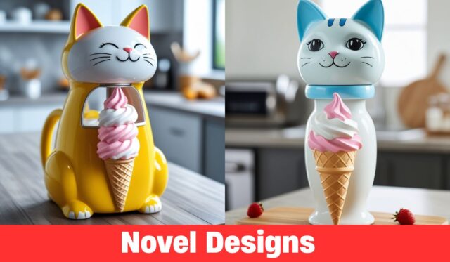 Cat-Shaped Ice Cream Maker The Cutest Way to Make Homemade Ice Cream Cat-Shaped Ice Cream Maker: The Cutest Way to Make Homemade Ice Cream