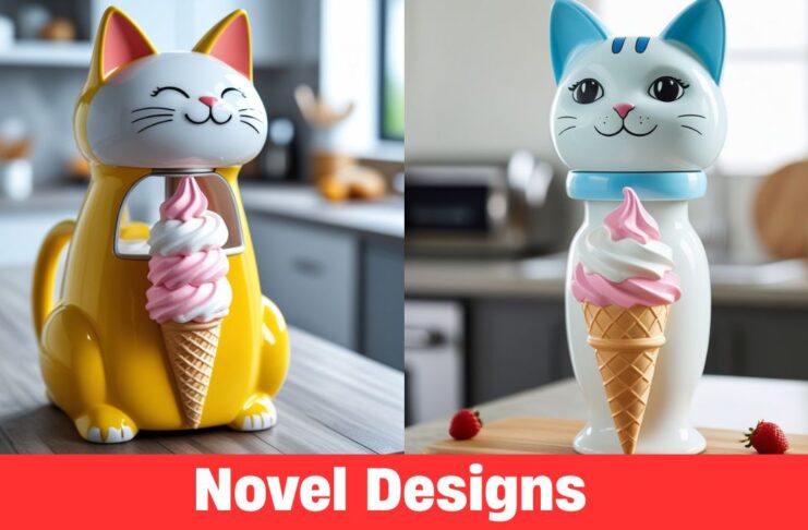 Cat-Shaped Ice Cream Maker: The Cutest Way to Make Homemade Ice Cream