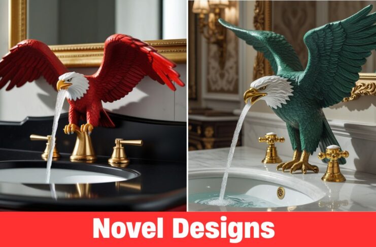 Eagle-Shaped Faucet Designs: Add a Majestic Touch to Your Bathroom or Kitchen