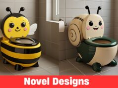 Insect Themed Toilet: A Fun and Unique Bathroom Design Idea Insect Themed Toilet: A Fun and Unique Bathroom Design Idea