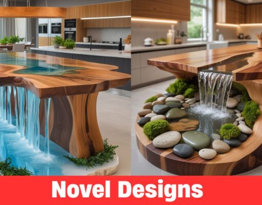 Waterfall Wood Table: A Stunning Statement Piece for Modern Interiors
