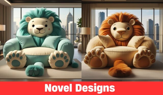 Plush Lion Armchair The Cutest Cozy Seat for Kids’ Rooms
