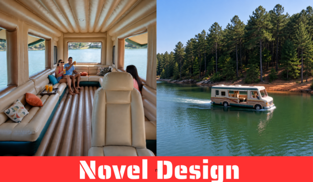 Why Buy a Real RV When You Can Have a Giant Inflatable RV Lake Float Why Buy a Real RV When You Can Have a Giant Inflatable RV Lake Float?