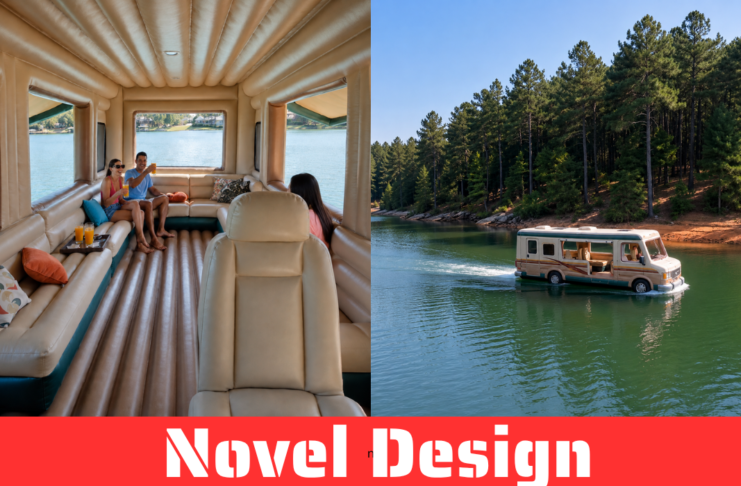Why Buy a Real RV When You Can Have a Giant Inflatable RV Lake Float?